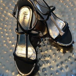 New Corkscrew Wedge Sandals l Size 8.5